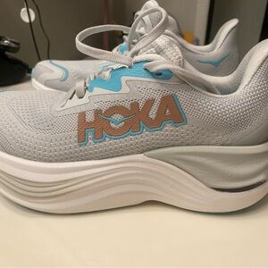 Hoka Women’s Skyward X Gray Blue Size 6 (Regular-width) - Used 27 mi, Like New